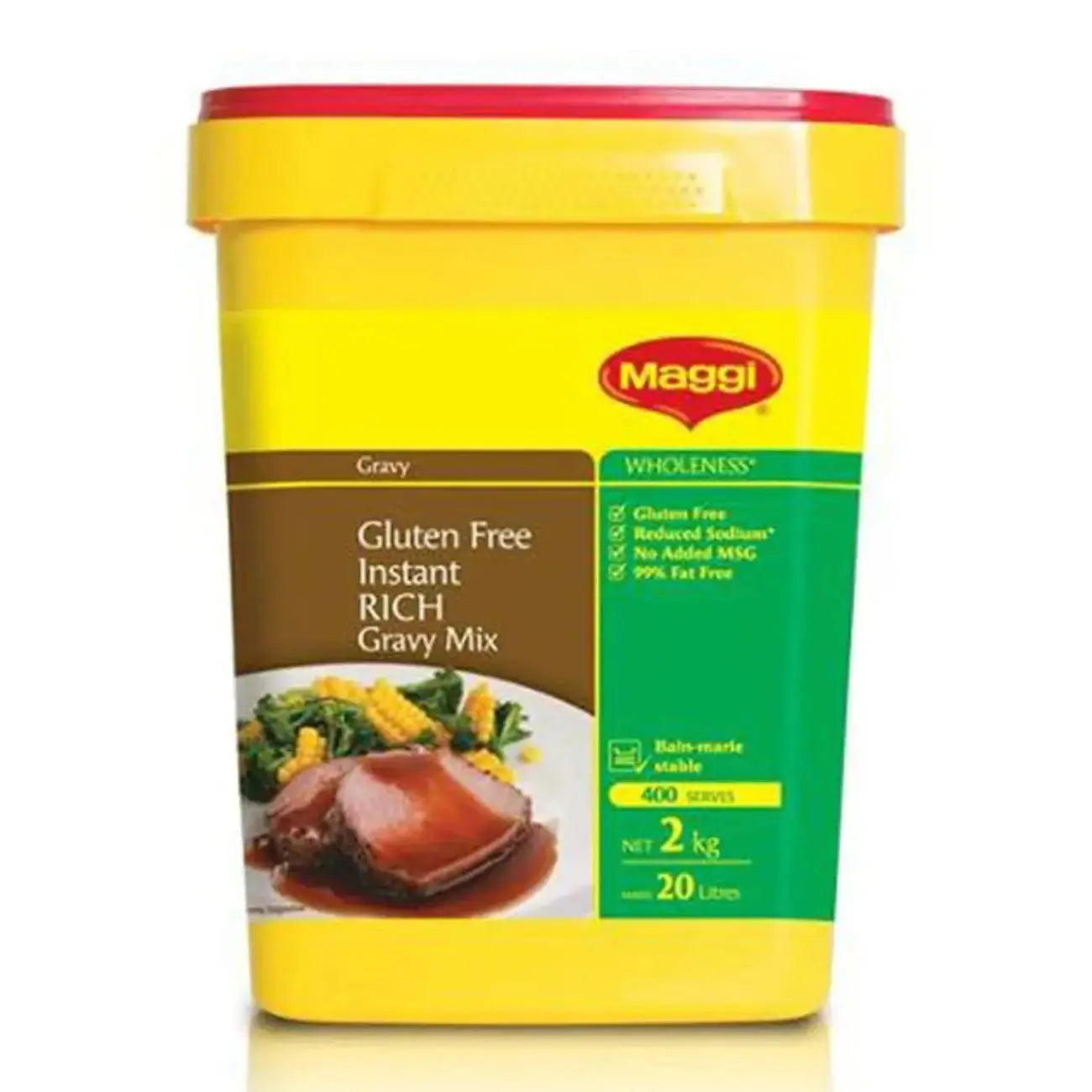Maggi Classic Rich Gravy Mix, Gluten Free 2kg Makes 20 Litres, 400 Serves Maggi