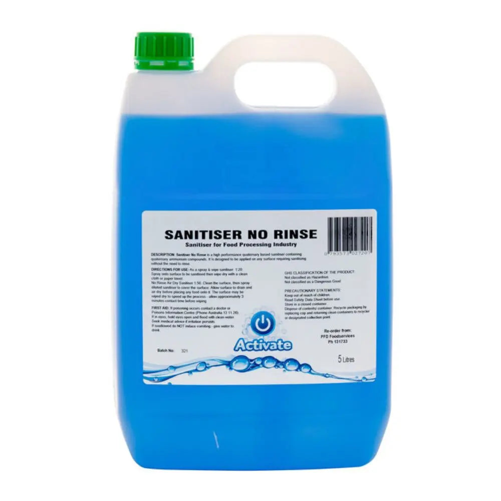 Food Grade Surface Sanitiser Concentrate 2Ltr Petits Tresors