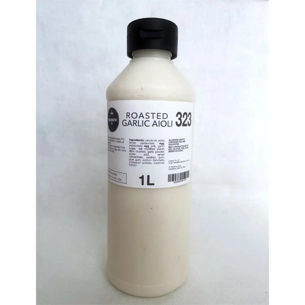 Kondiment Co. Roasted Garlic Aioli 1 L – Creamy, Bold & Gourmet Flavour Kondiment Co