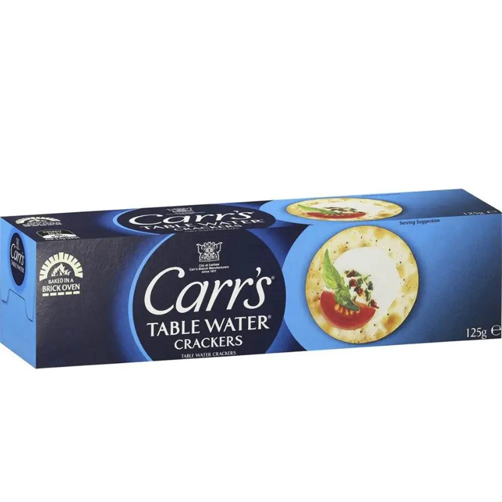 Captain Table Water Crackers 125g – Light, Crisp and Entertaining-Ready Captain Table