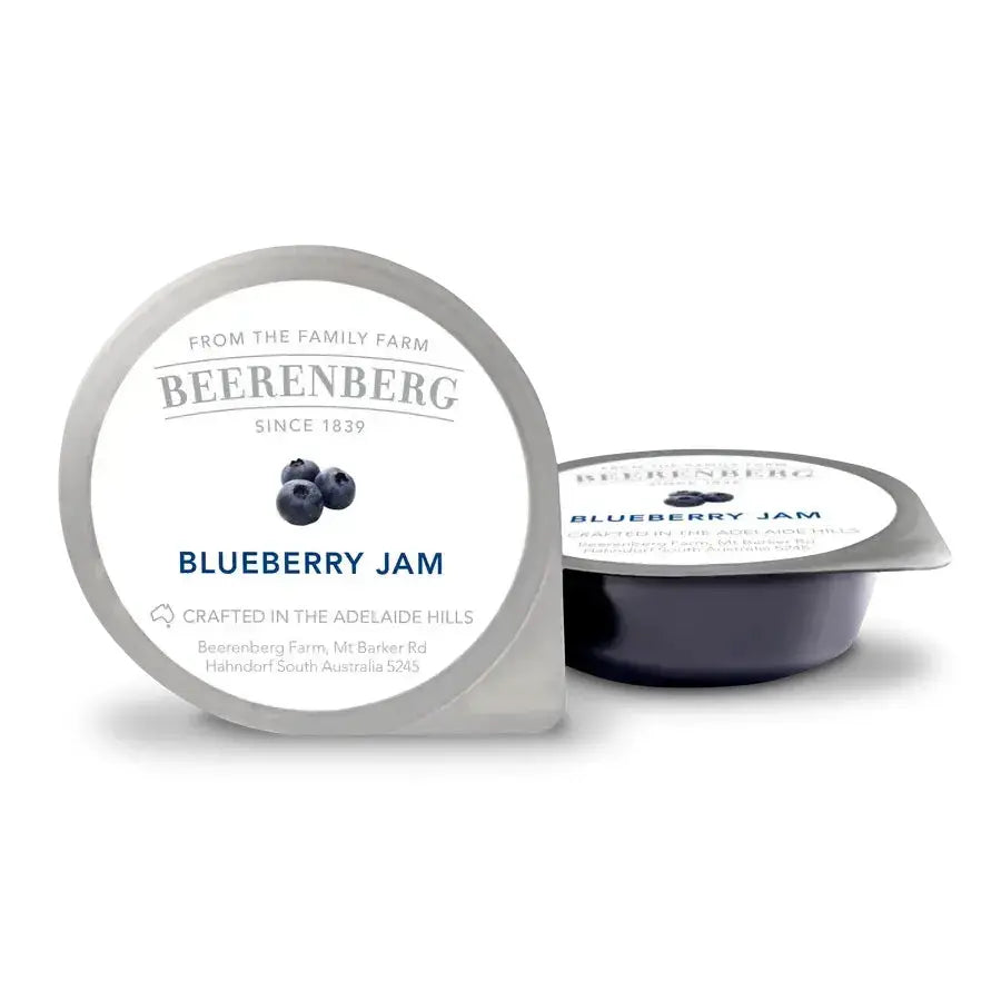 Beerenberg Australian Blueberry Jam 288 X 14G | Portion Control Beerenberg