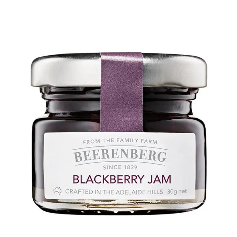 Beerenberg Blackberry Jam 30g single-serve glass jar