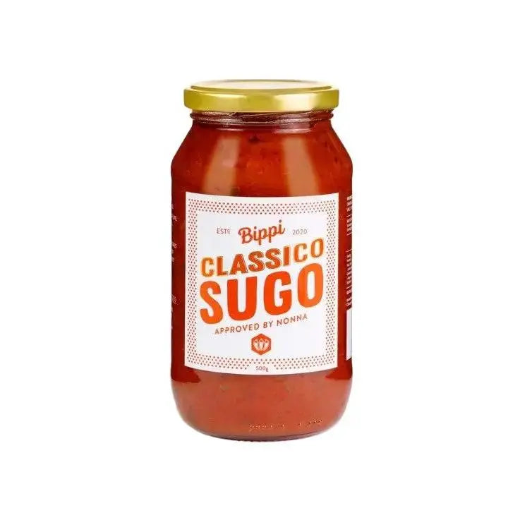 Bippi Classico Sugo 500g – Traditional Italian Tomato Pasta Sauce Bippi Chilli