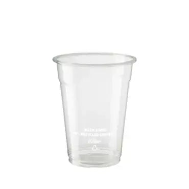 HiKleer® 425ml Clear PET Cups – Premium Recyclable Cold Drinkware Castaway