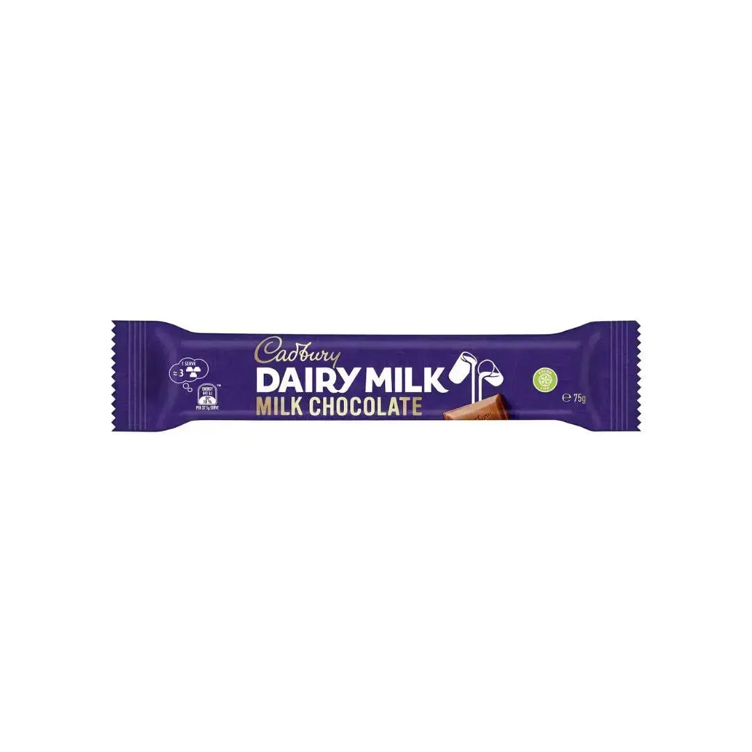 Cadbury Dairy Milk Chocolate Bar Large 75g Cadbury