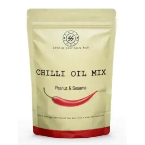 Ansh Foods | Chilli Oil Mix | Peanut & Sesame | 250g & 500g | V GF - petitstresors
