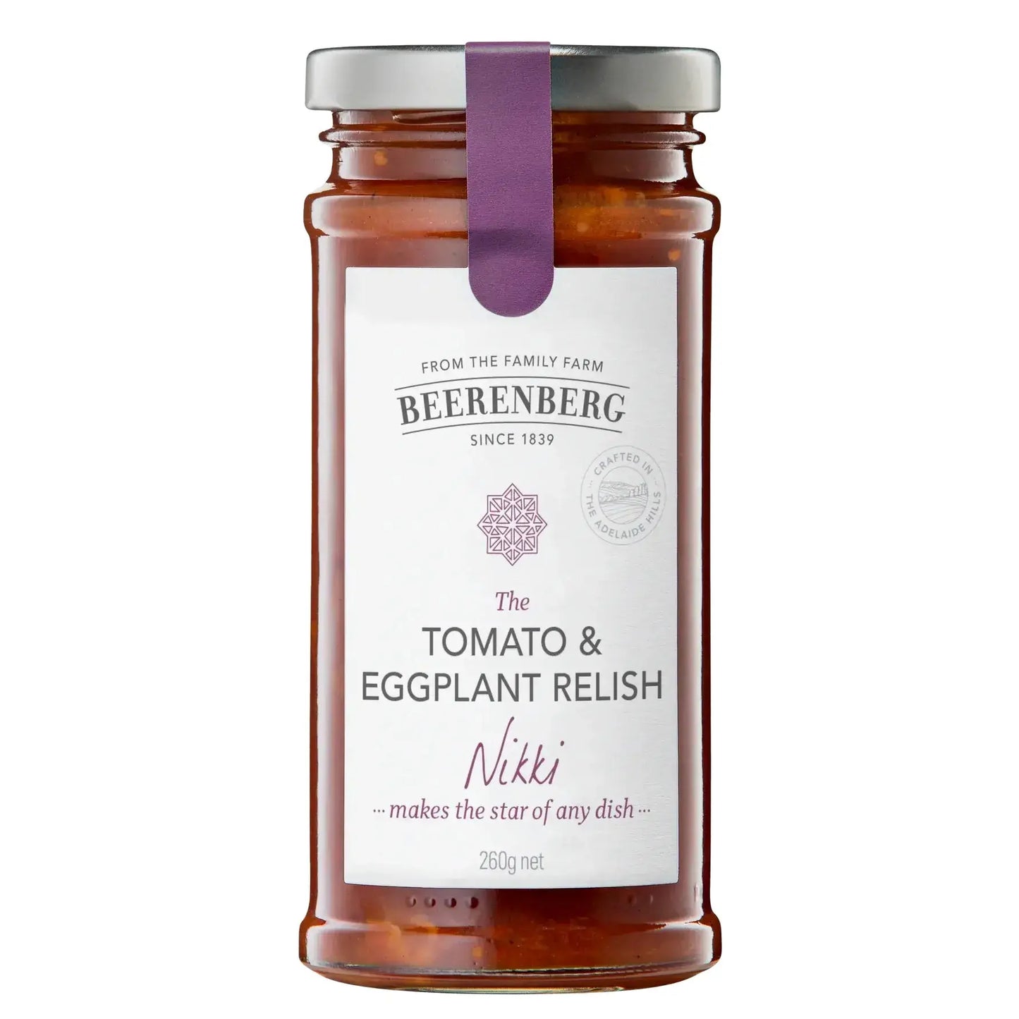 Beerenberg Australian Eggplant and Tomato Chutney Beerenberg