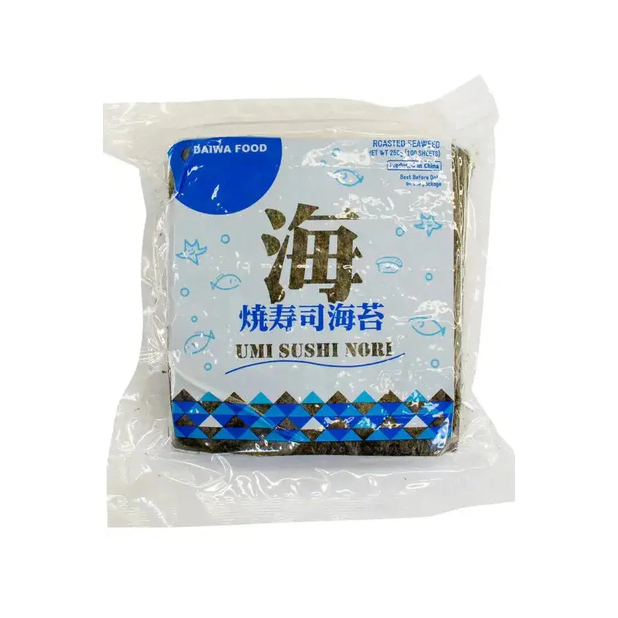 TAKAOKAYA Umi Full Size Sushi Nori – Premium Roasted Seaweed Sheets TAKAOKAYA