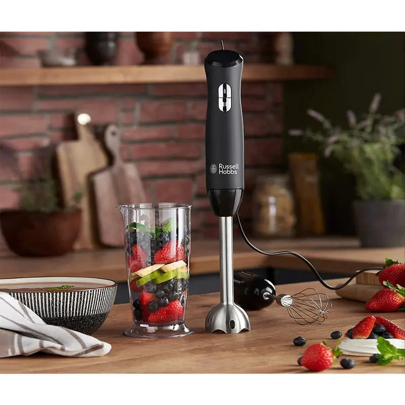 Russel Hobss | Desire Matte Black 3 in 1 Hand Blender Russell Hobbs