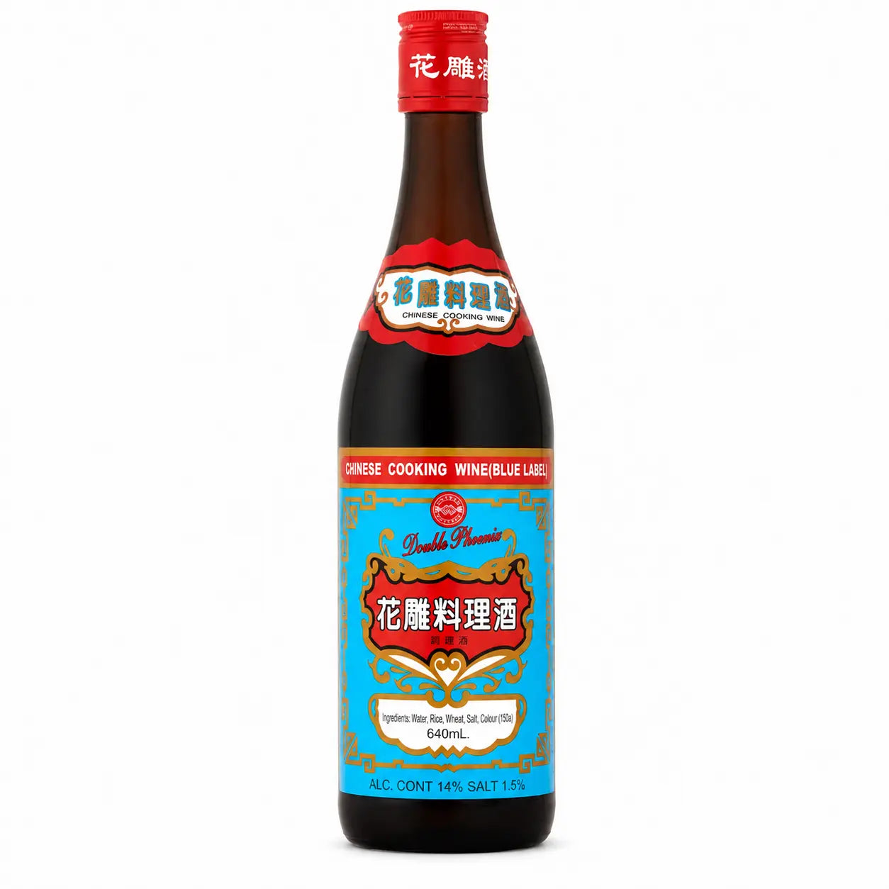 Double Phoenix Chinese Cooking Wine Blue Label 640mL