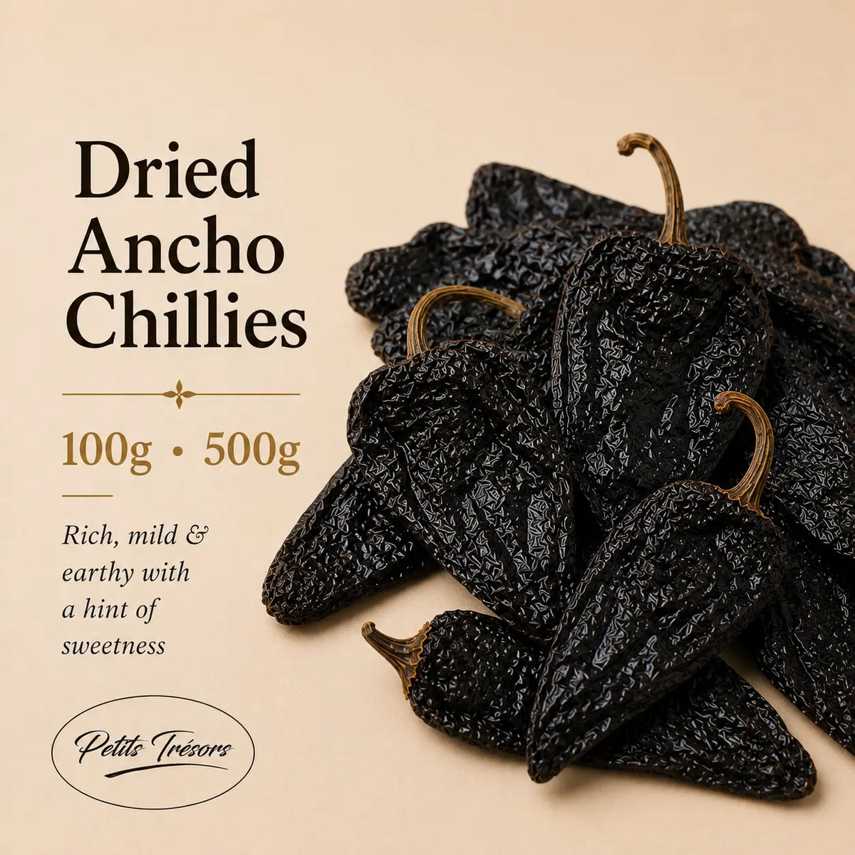 Dried Ancho Chillies | Petitstresors Petits Tresors