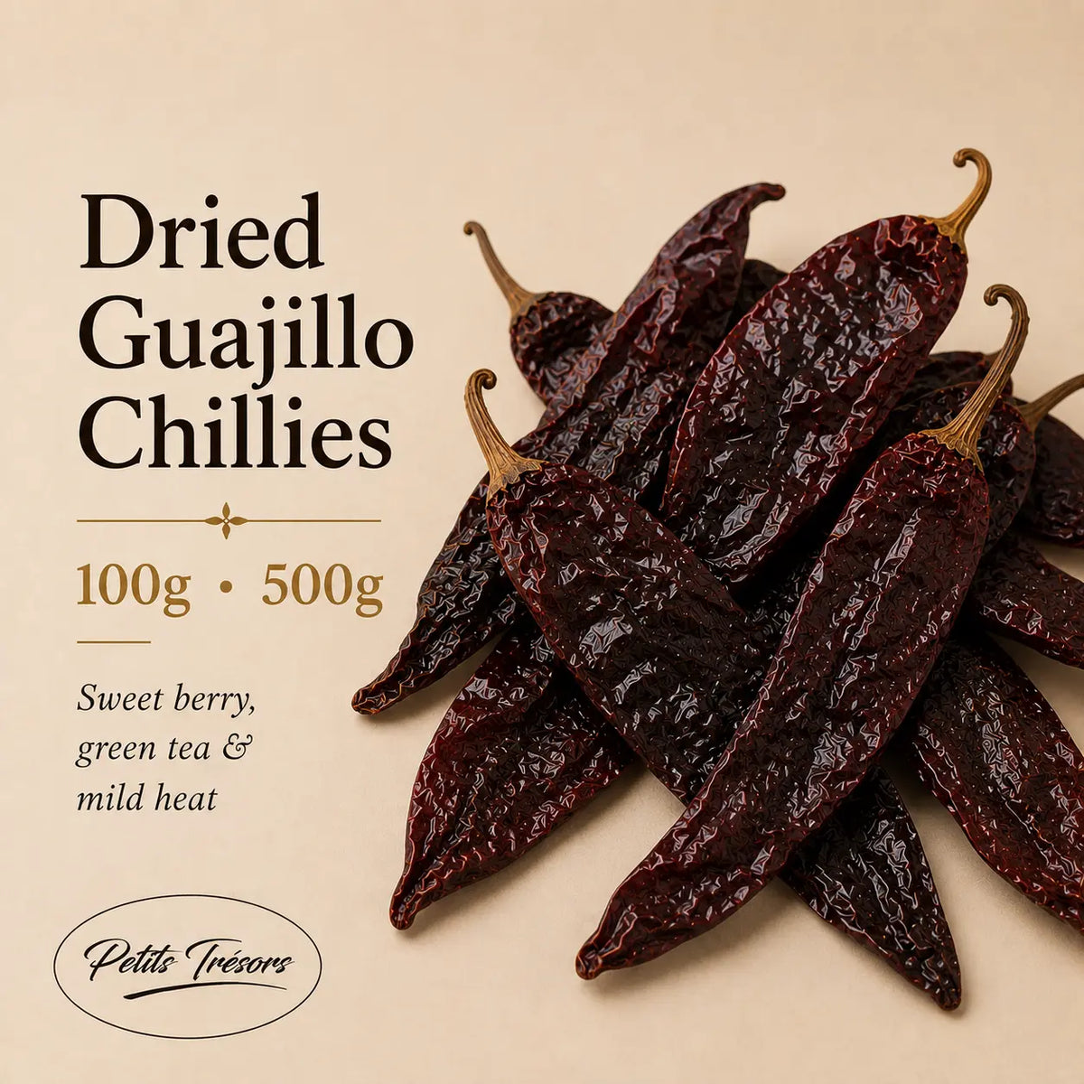 Dried Guajillo Chillies | Petitstresors Petits Tresors