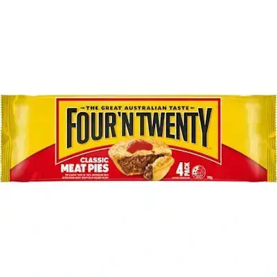 Four N Twenty Traditional Meat Pies 4pk Four'n Twenty