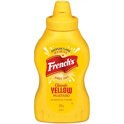 French’s Classic Yellow Mustard | Squeeze Bottle | 850g French’s