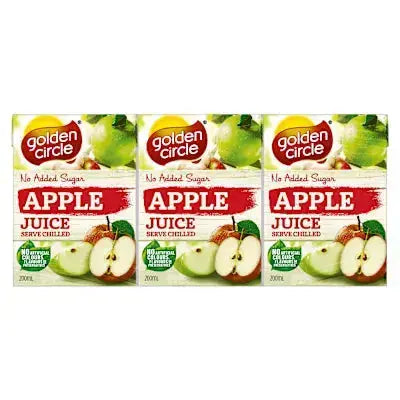 Golden Circle Apple Fruit Drink| 200ml | 6 Pack Golden Circle