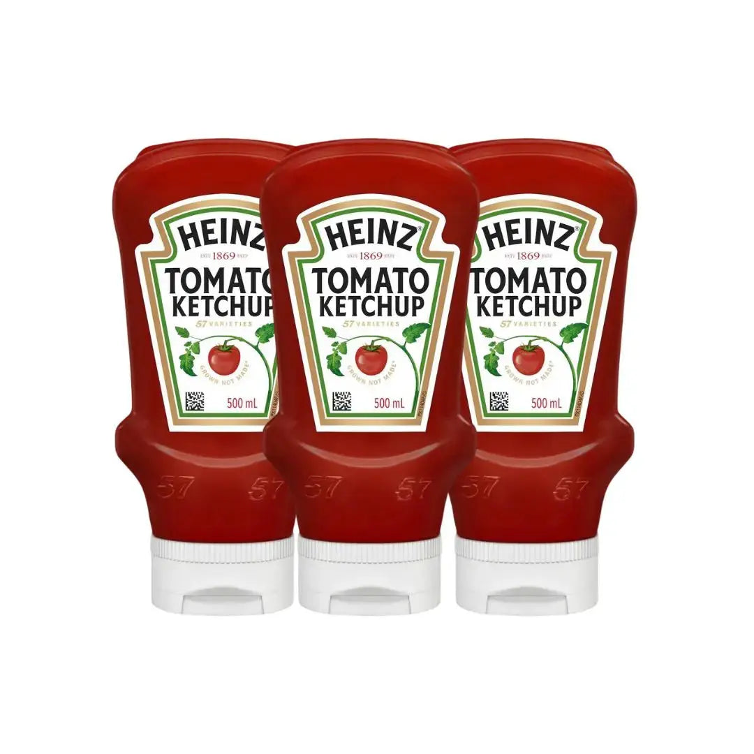Heinz Tomato Ketchup 500ml – Buy 3, Get 1 Free Family Value Pack Kraft Heinz