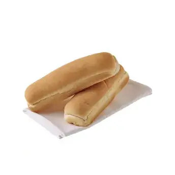 Classic Hot Dog Buns 7ich 12Pack Petits Tresors