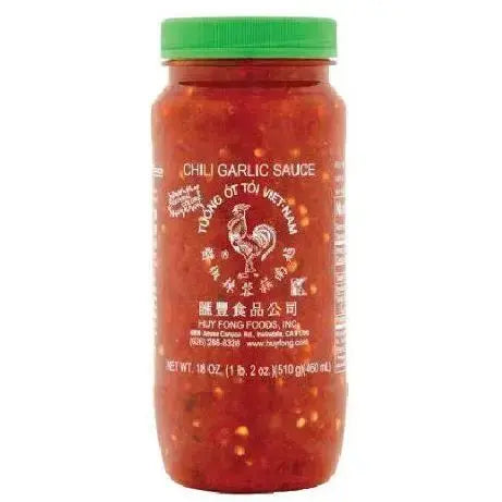 Huy Fong Chilli Garlic Sauce 460ml – The Ultimate Fusion of Heat and Bold Garlic Flavor Huy Fong