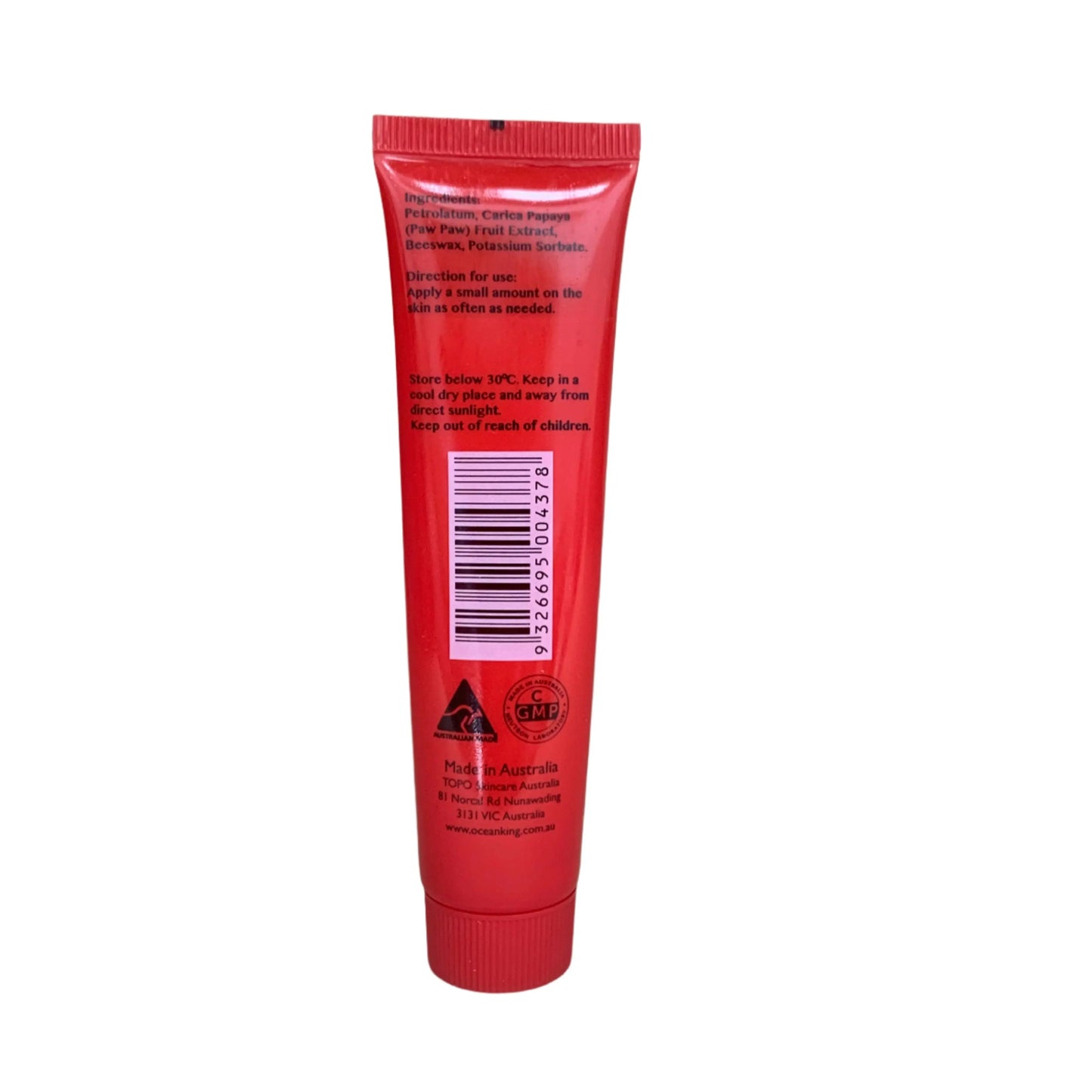 TOPO Paw Paw Ointment – Soothing and Moisturizing (30g) TOPO