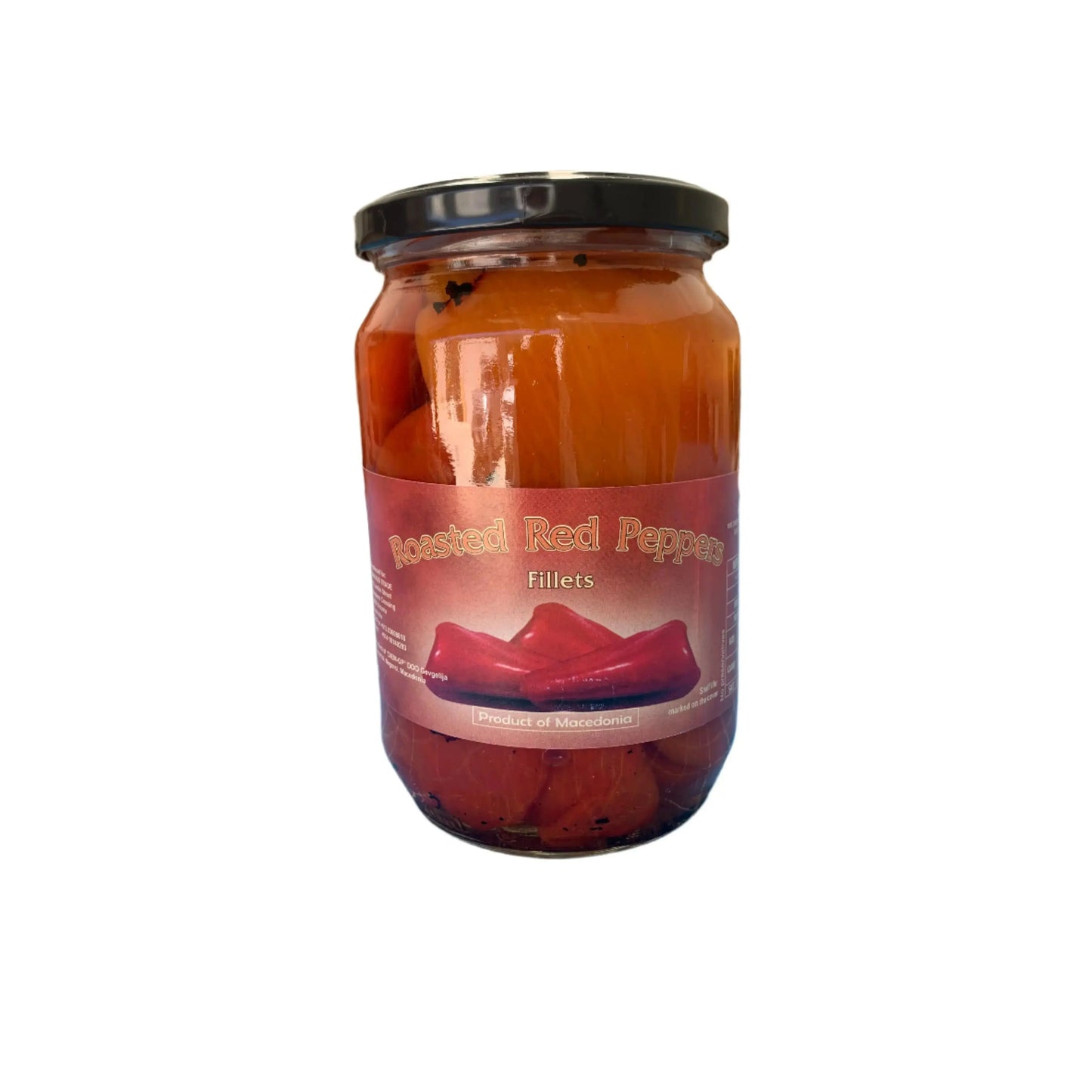 Makaus Roasted Red Pepper Fillets – 680g Makaus