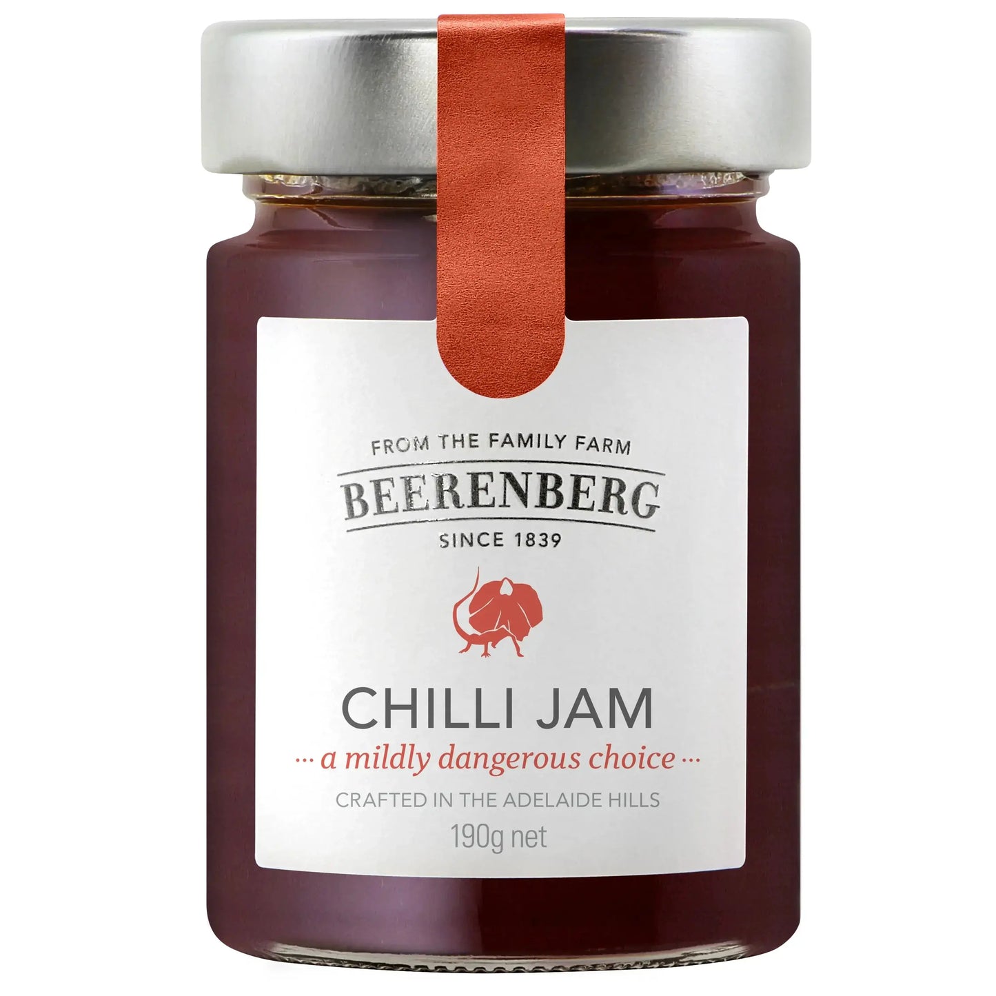 Beerenberg Chilli Jam 190g GF V Beerenberg
