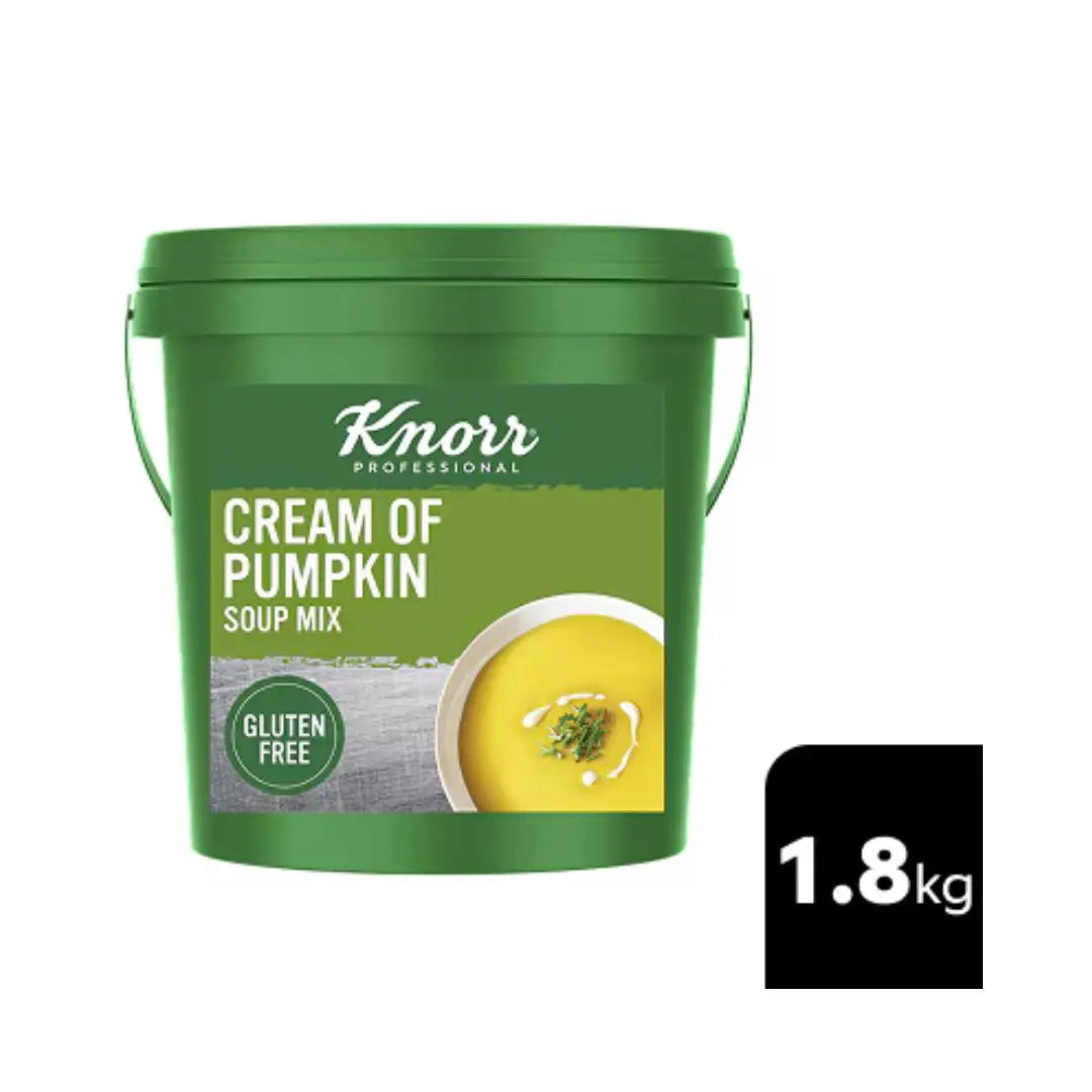 KNORR Professional Cream of Pumpkin Soup Mix Gluten Free 1.8kg Knorr