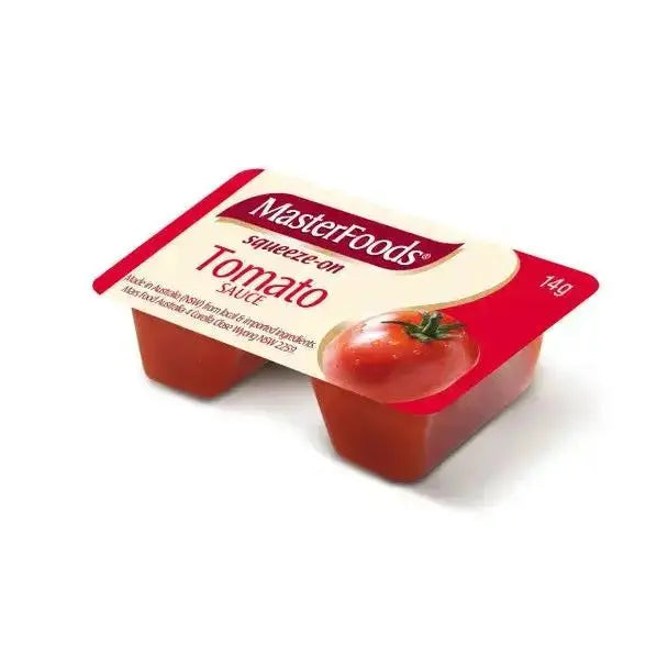 MasterFoods Tomato Sauce Squeeze-On | 100 x 14g - petitstresors