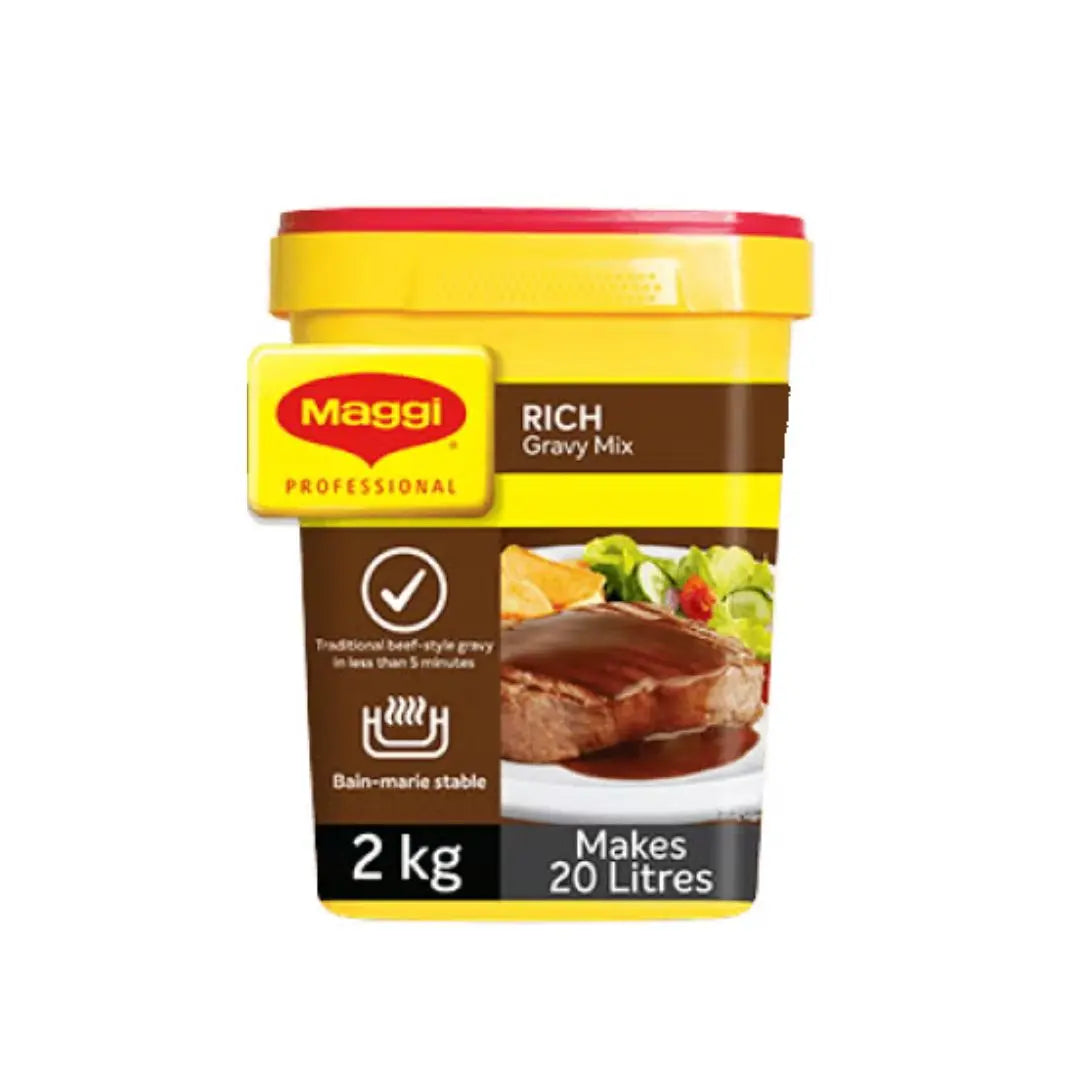 Maggi Classic Rich Gravy Mix | 2kg Makes 20 Litres | 400 Serves Maggi