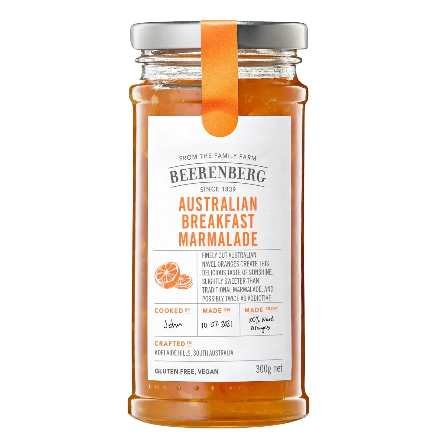 Beerenberg Australian Breakfast Marmalade 300g | GF V - petitstresors