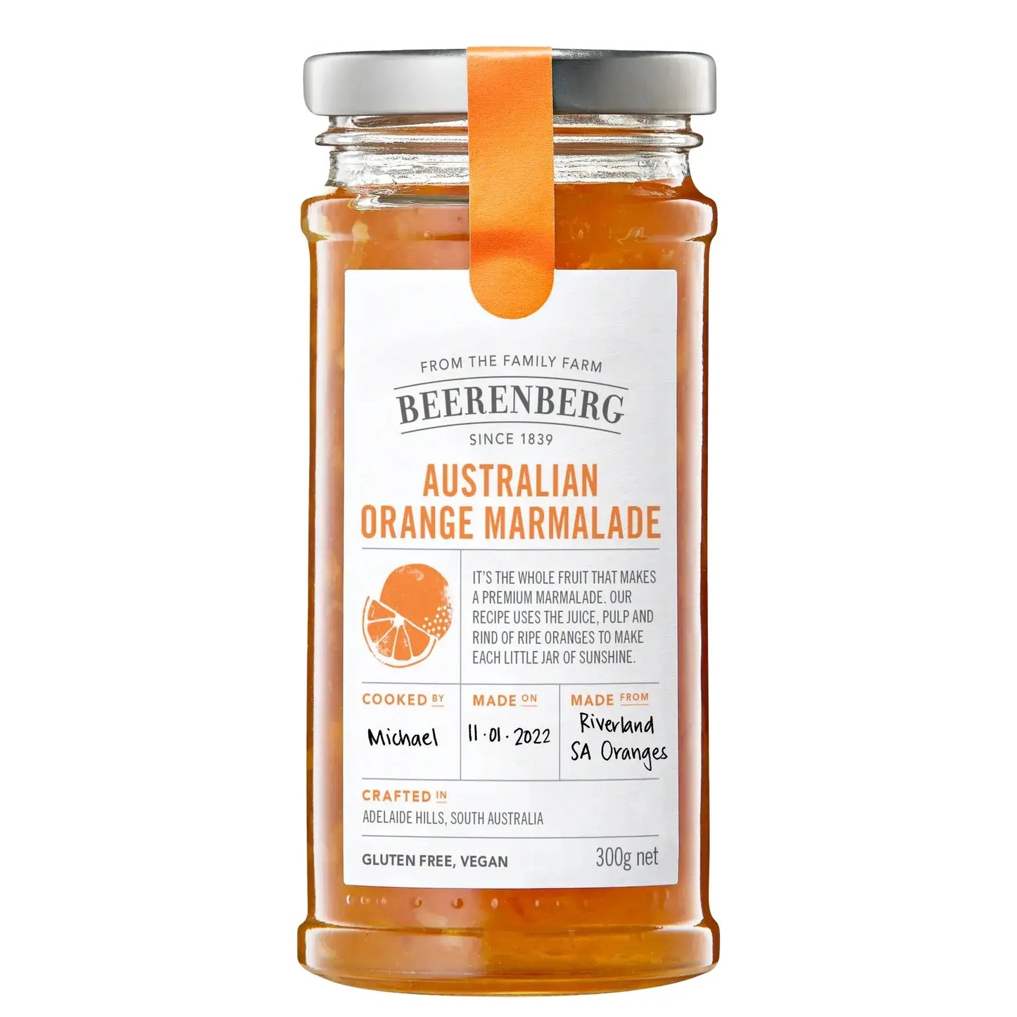Beerenberg Australian Breakfast Marmalade 300g | GF V (Copy) Beerenberg