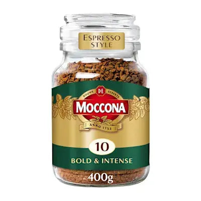 Moccona Espresso Style Intensity 10 Freeze‑Dried Instant Coffee Moccona