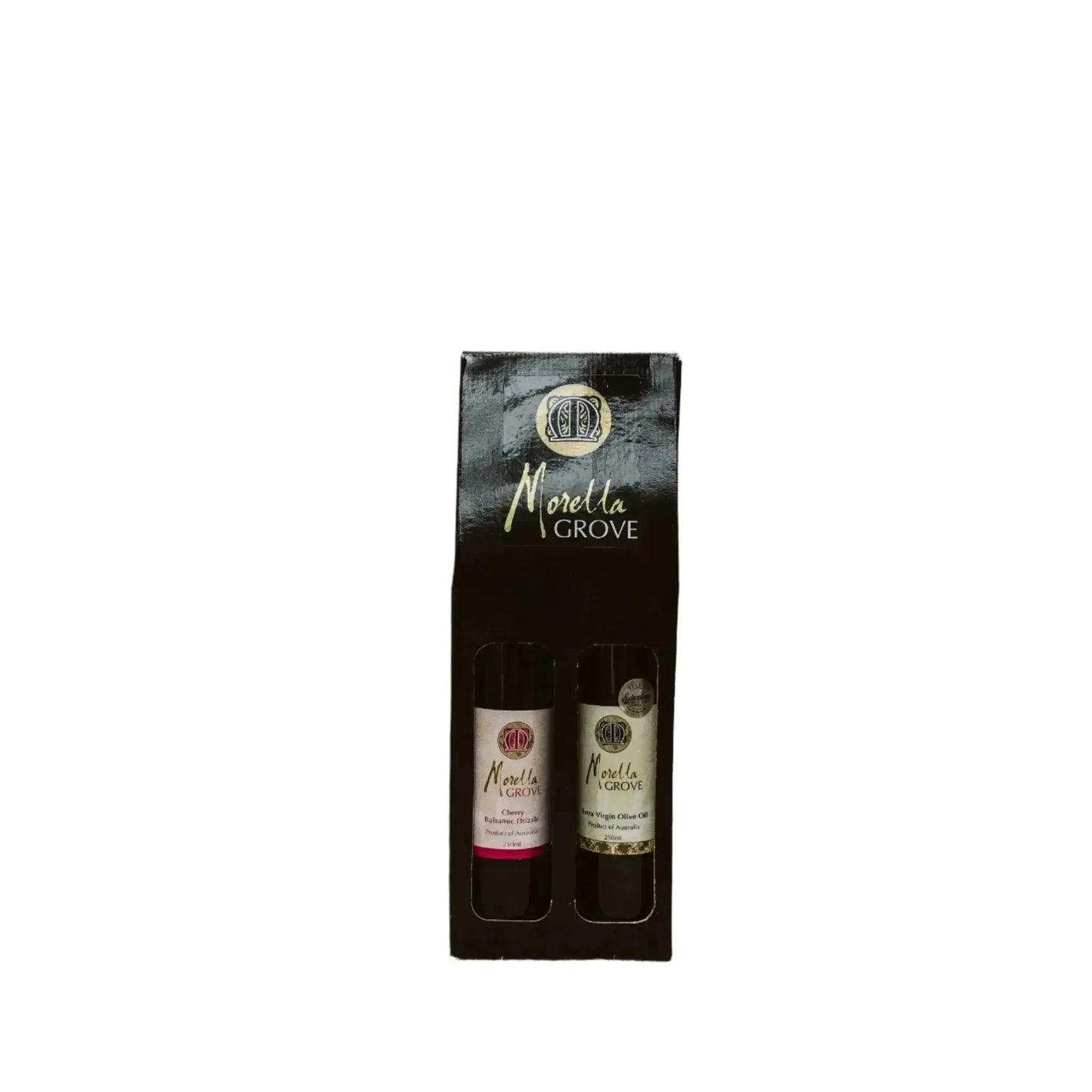 Extra Virgin Olive Oil 250ml + Cherry Balsamic Drizzle 250ml - petitstresors