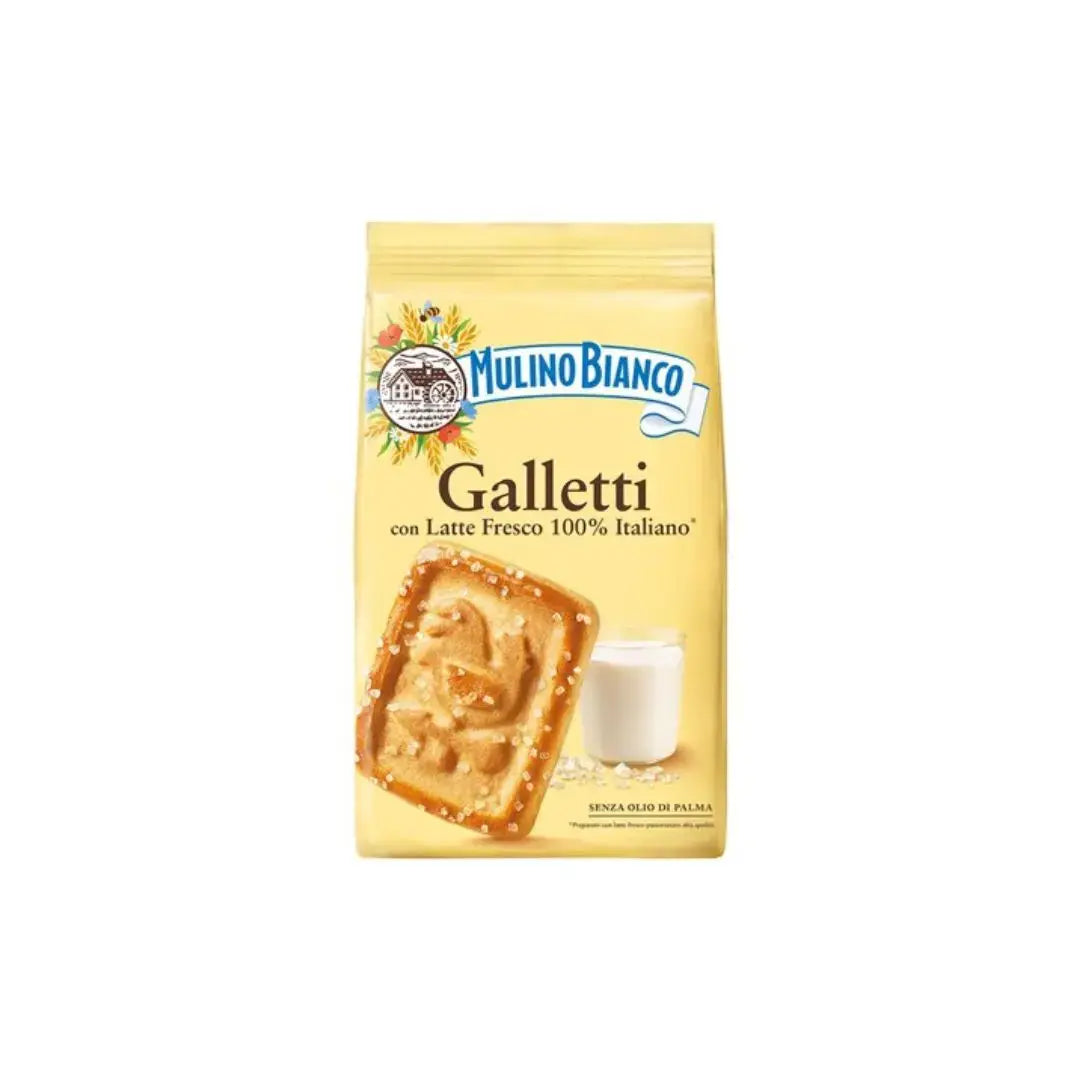 Mulino Bianco Galletti Biscuits – Italian Shortbread with Fresh Milk Mulino Bianco