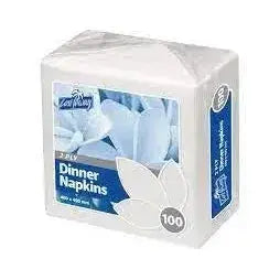 Napkin 2ply Lunch White 250s Castaway