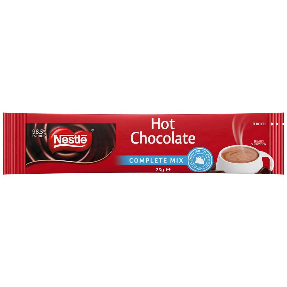 Nestlé Complete Mix Hot Chocolate 25g | Premium Hot Chocolate | 25 Pack
