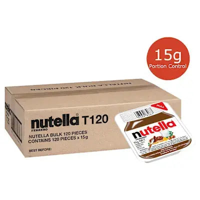 Nutella portion contains 15mg per serve Petits Tresors