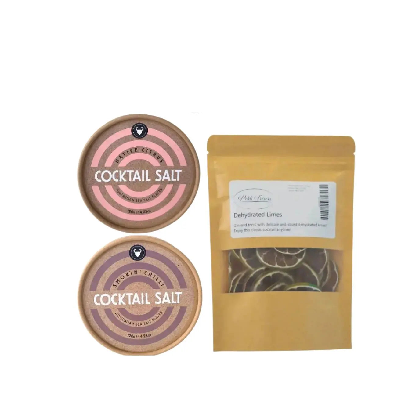 Cocktail Garnish Bundle – Olsson’s Salts and Dried Lime 30g Olsson's Salt