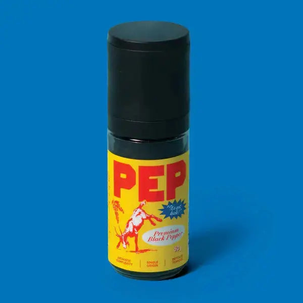Pep Pepper Single-Origin Black Pepper Grinder - Petits Tresors