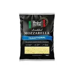Perfect Italiano™ Traditional Mozzarella Shredded Cheese 6kg Perfect Italiano