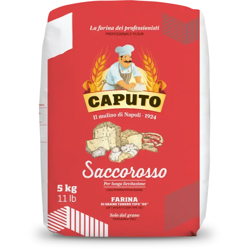 Caputo Flour 00 Cuoco Chef (Red) – Perfect for Pizza Bread (5kg) Caputo