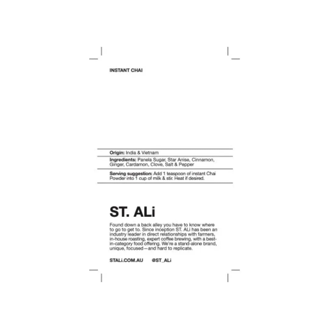 ST. ALi Instant Chai 1kg St.Ali