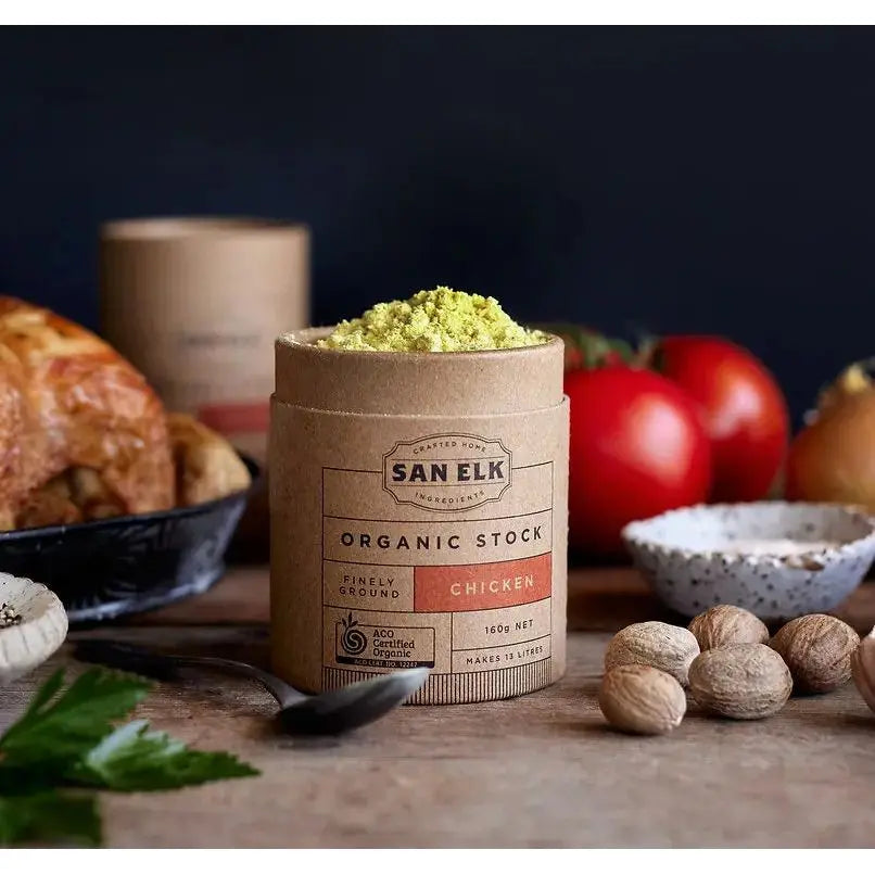 San Elk Organic Artisan Chicken Stock - petitstresors
