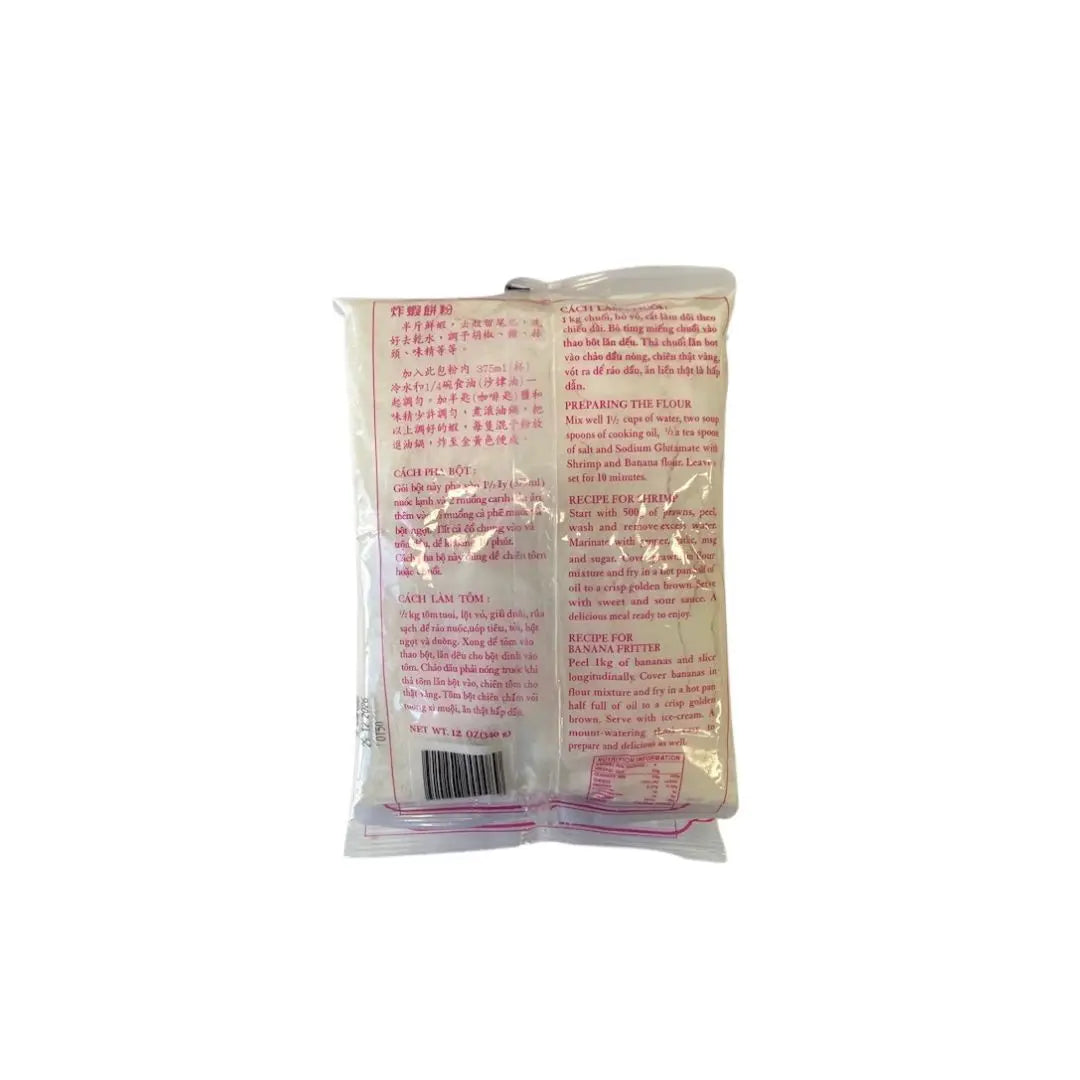 Rooster Shrimp & Banana Flour 340g – Authentic Vietnamese Batter Mix Huy Fong