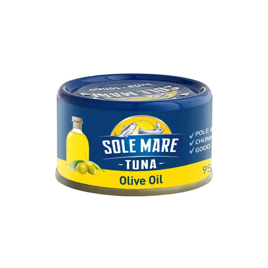 Sole Mare Tuna in Olive Oil – 95g Sole Mare