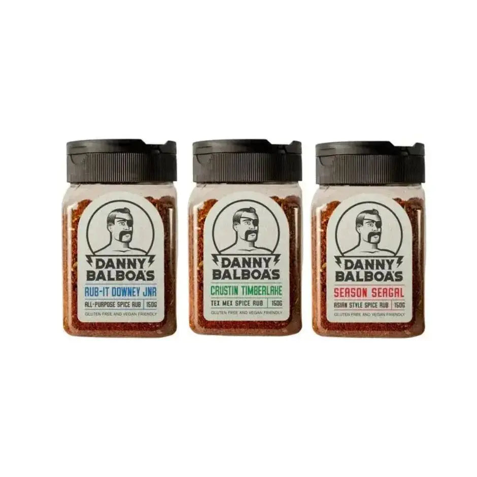 Danny Balboa Spice Rub Trio – The Ultimate Flavour Pack Danny Balboas