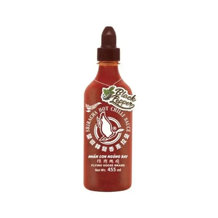 Flying Goose Sriracha Black Pepper | 455ml | V GF 🌶️ Flying Goose