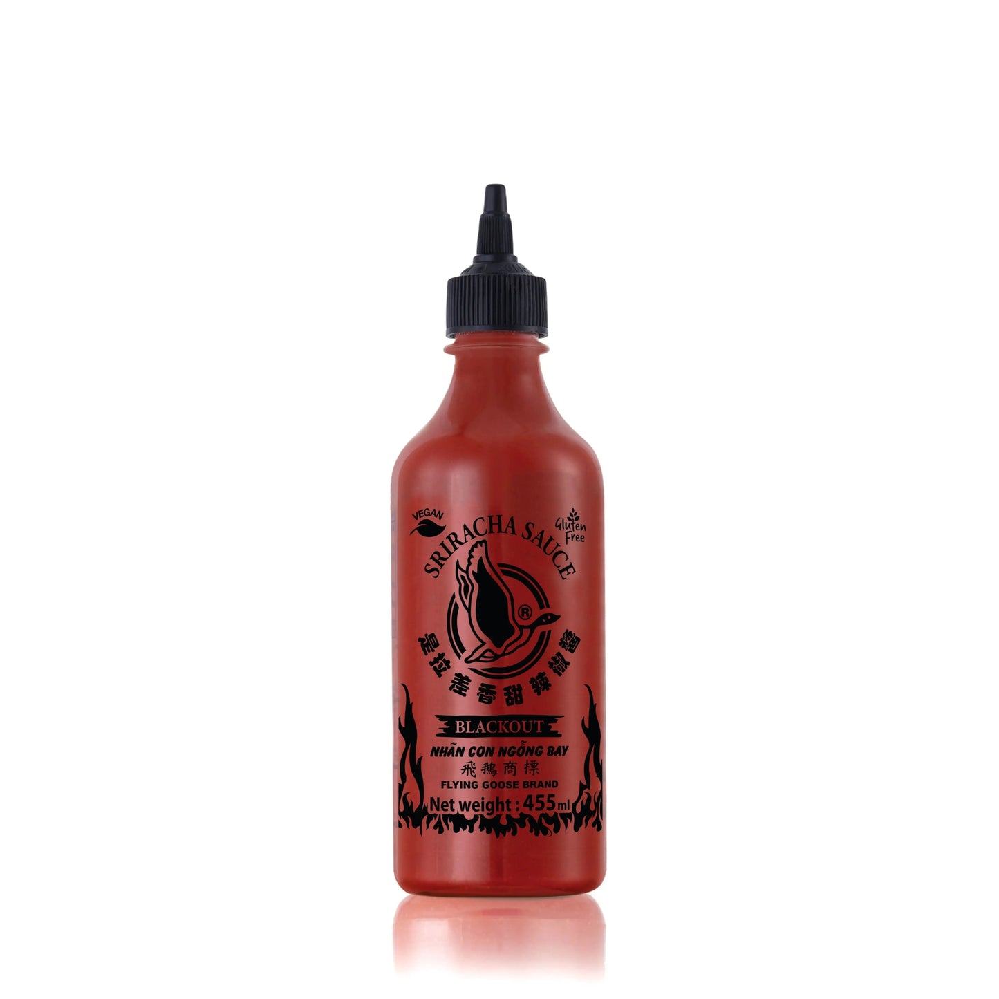 Flying Goose Sriracha Blackout | 455ml | V GF 🌶️🌶️🌶️🌶️ - petitstresors