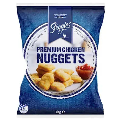 Steg Chic Nuggets Prem 1kg Steggles
