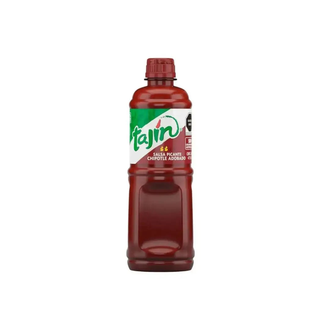 TAJÍN® Chipotle Adobado Hot Sauce – 475 ml Authentic Mexican Flavor Tajin