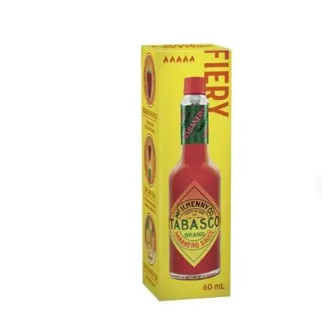 Tabasco Habanero Sauce 60ml – Extra Hot Caribbean Style Chilli Sauce Tabasco